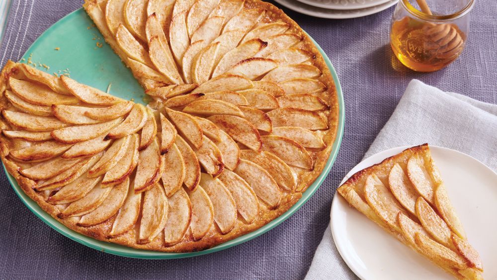 délicieuse tarte aux pommes façon normande