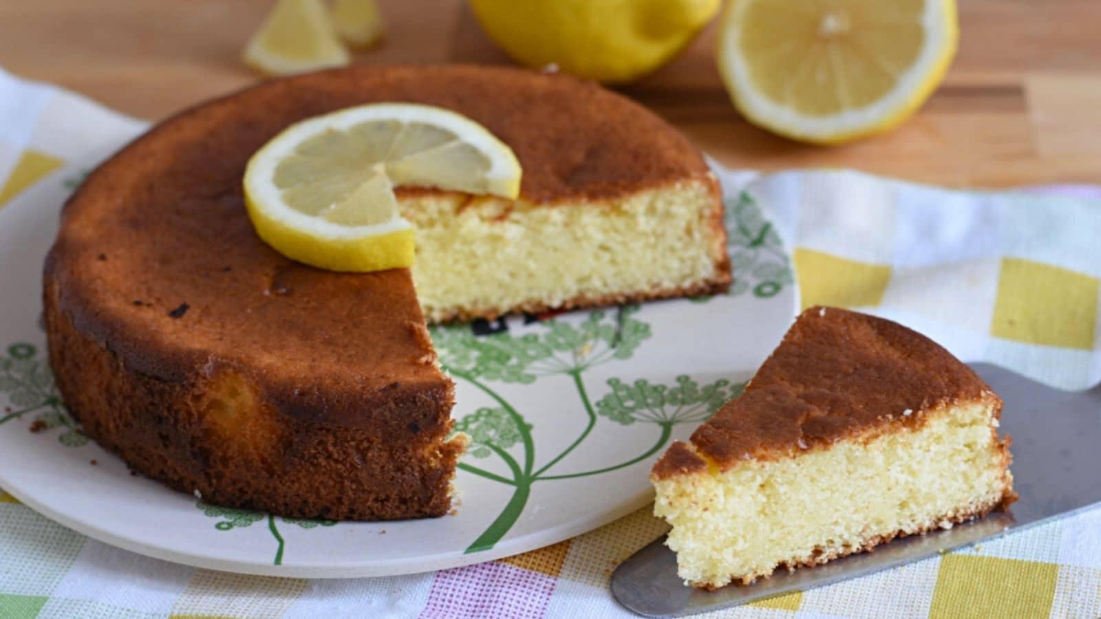 Gâteau au citron et ricotta