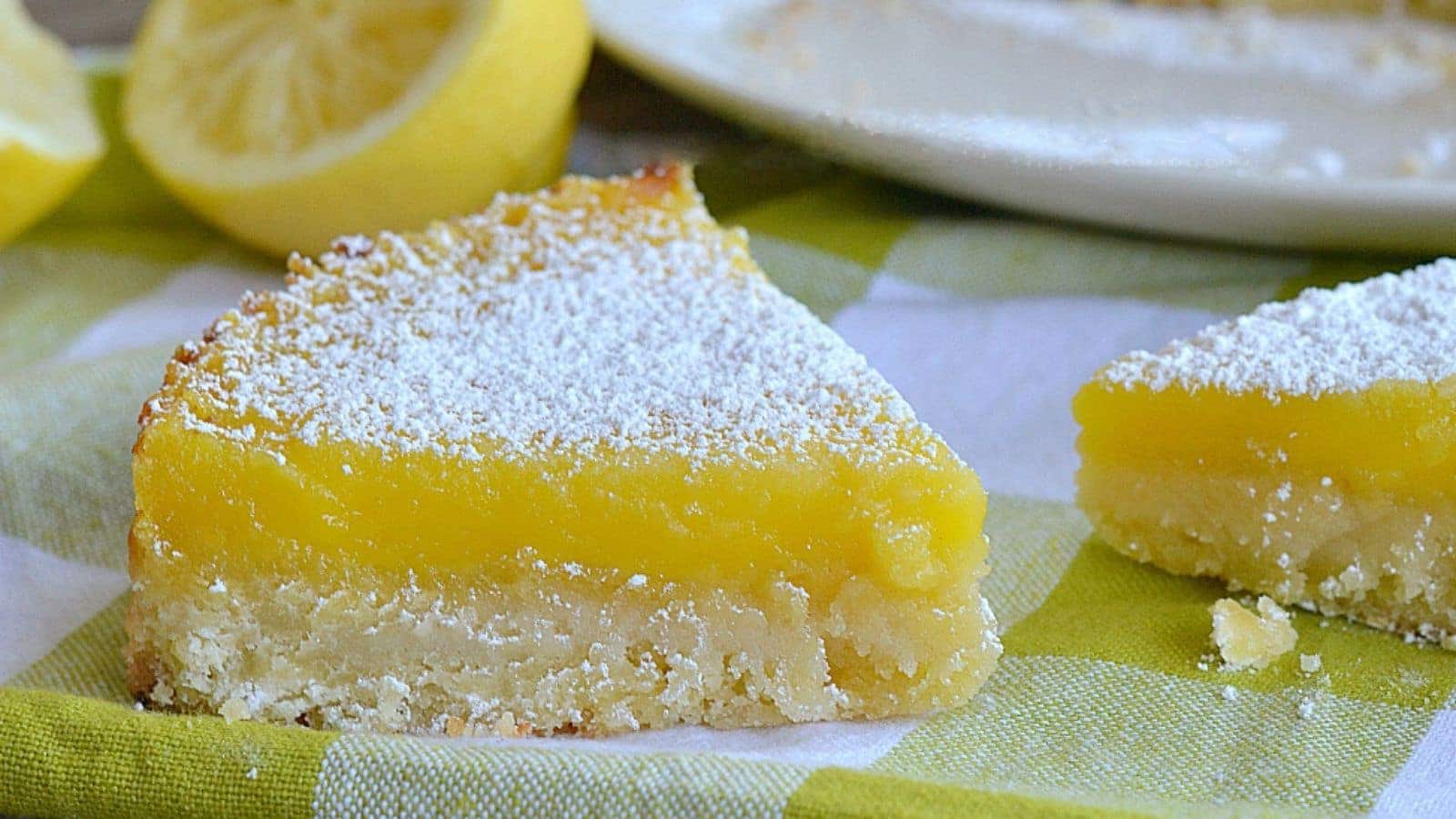 Tarte à la crème au citron
