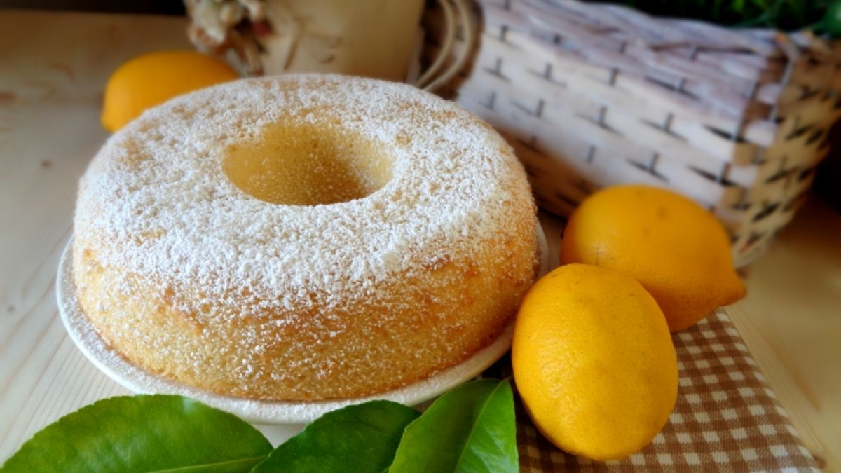 Gâteau couronne au citron