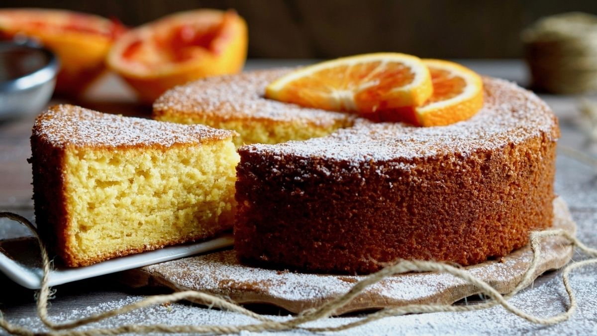 Gâteau à l'orange sans balance