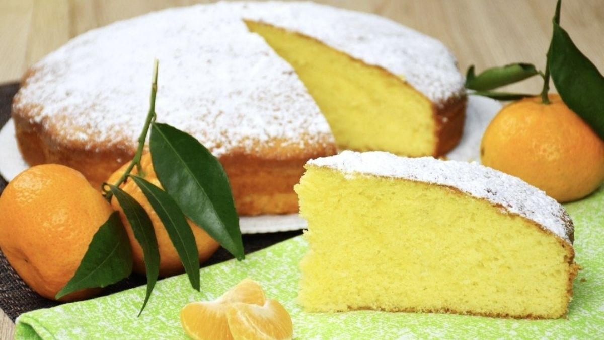 Gâteau à la mandarine sans beurre