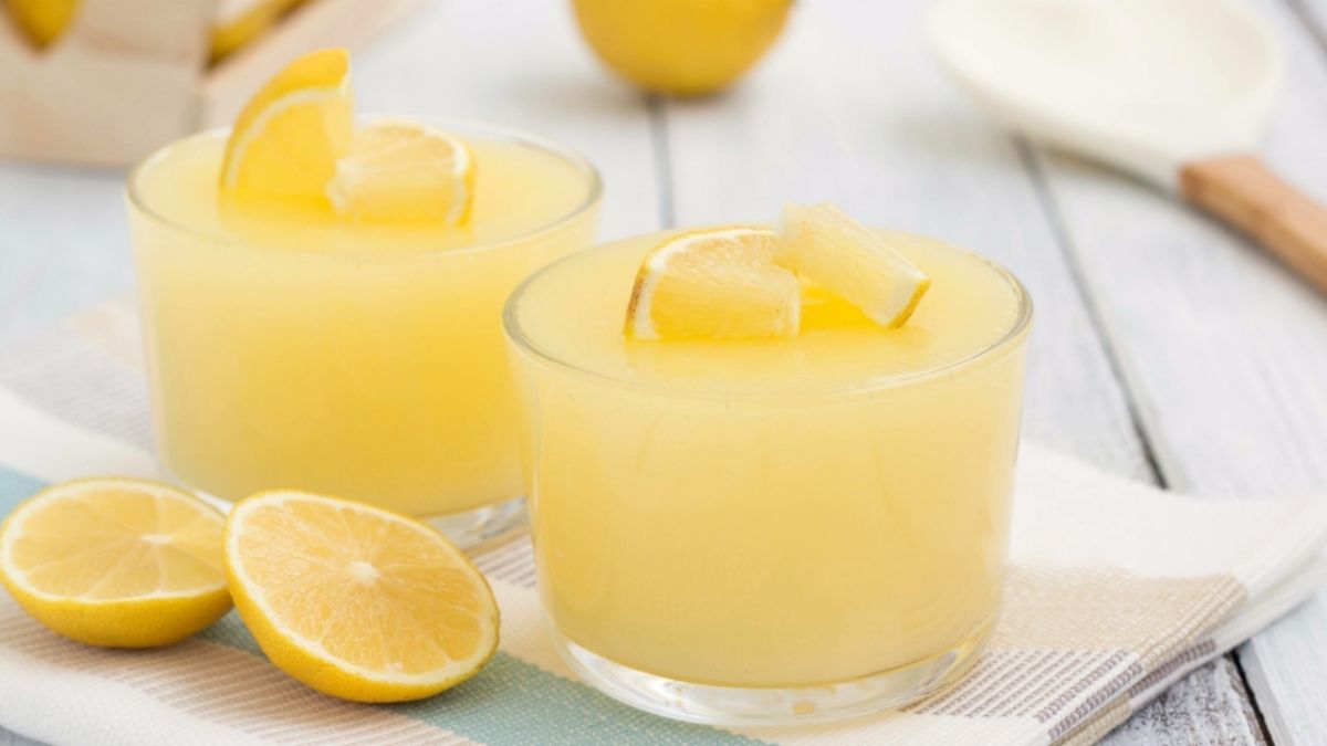 Crème au citron sans œufs et sans lait