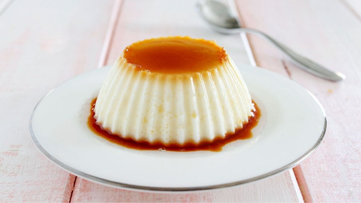 Crème caramel Cyril Lignac