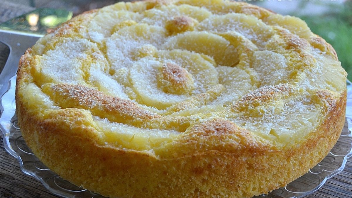 Gâteau yaourt ananas