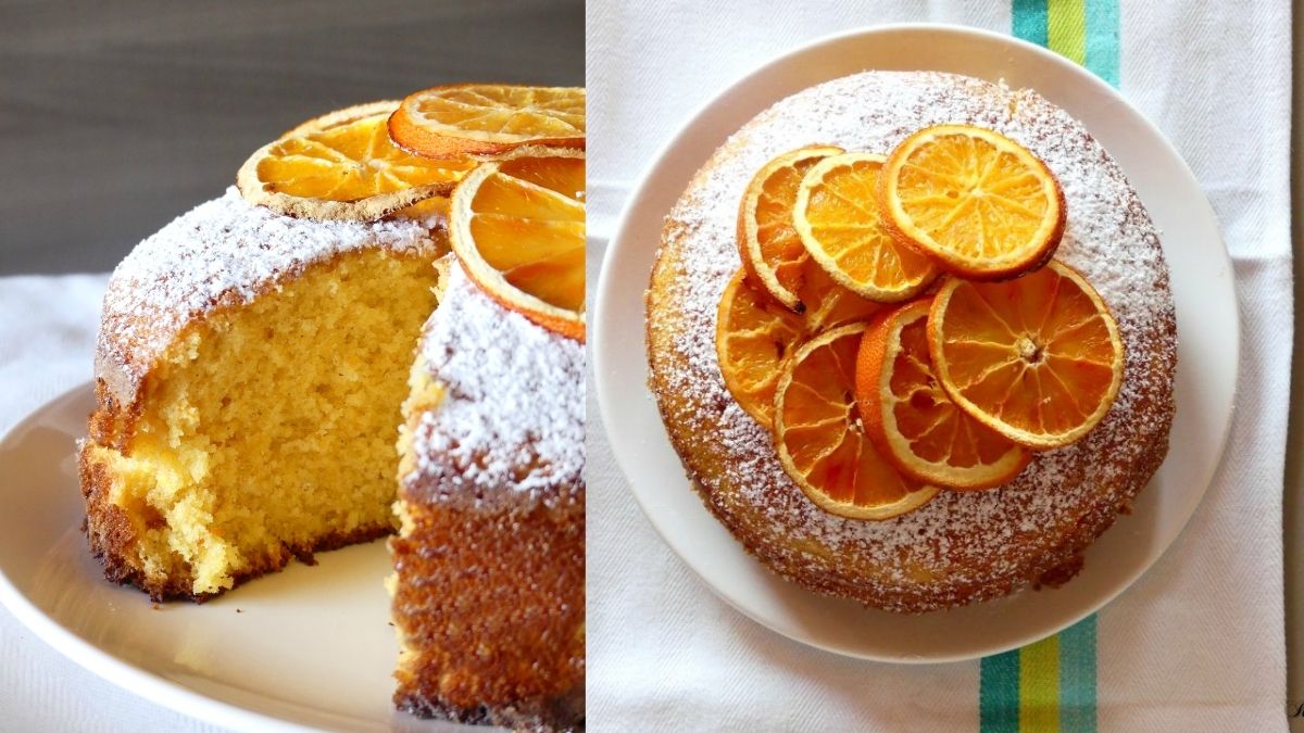 Gâteau à l'orange sans beurre