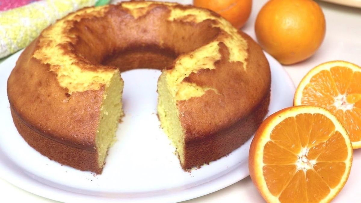 Gâteau à l'orange super moelleux