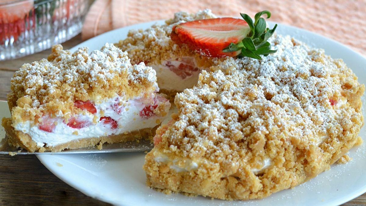 Gâteau aux fraises et mascarpone