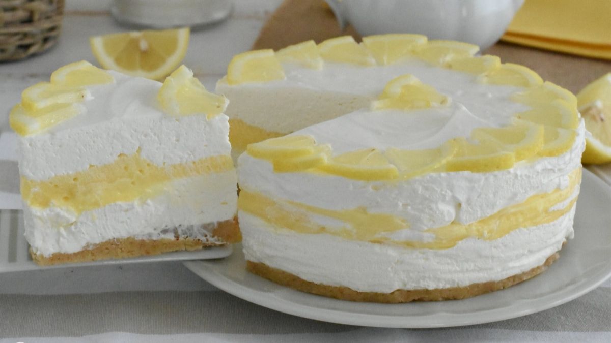 Cheesecake à la crème pâtissière au citron