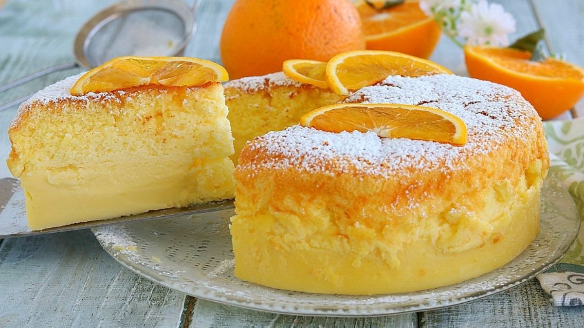 Gâteau magique à l'orange