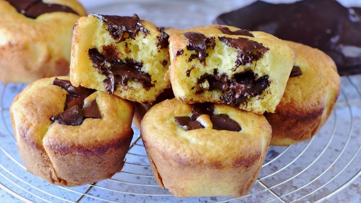 Muffins au cœur de chocolat