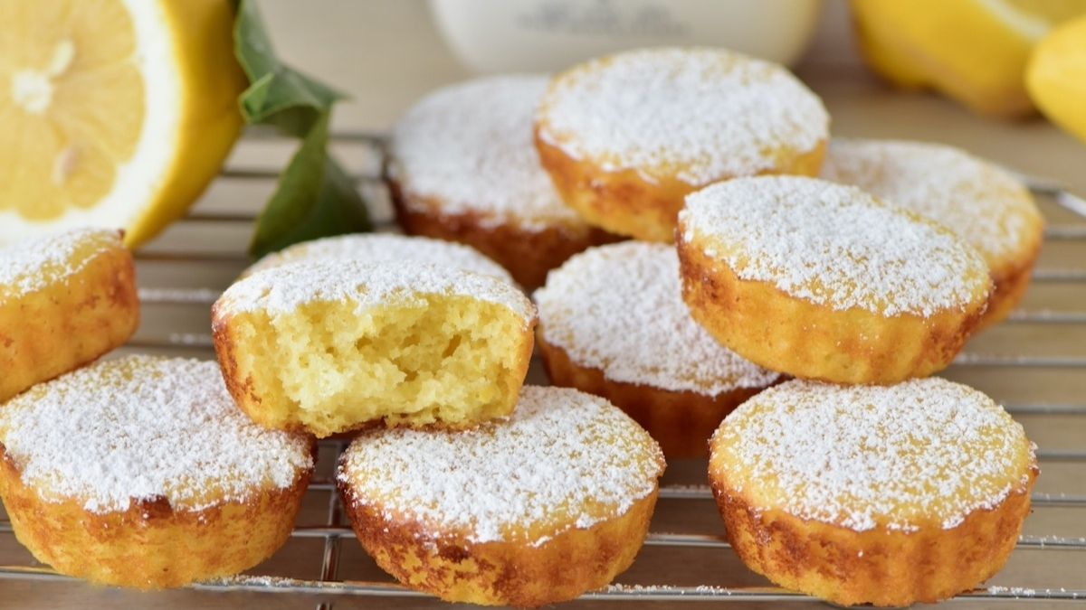 Muffins au citron moelleux