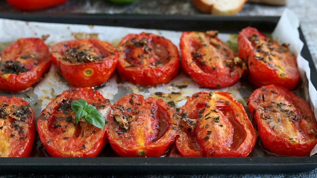 Tomates au four