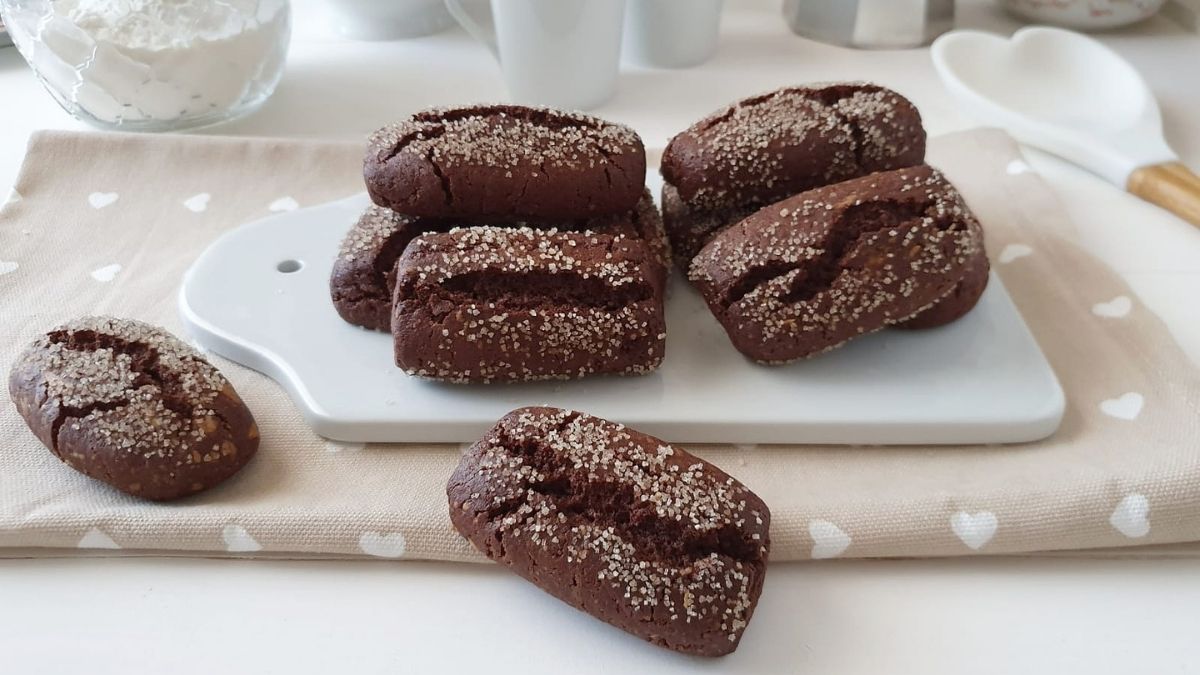 Biscuits à tremper au chocolat