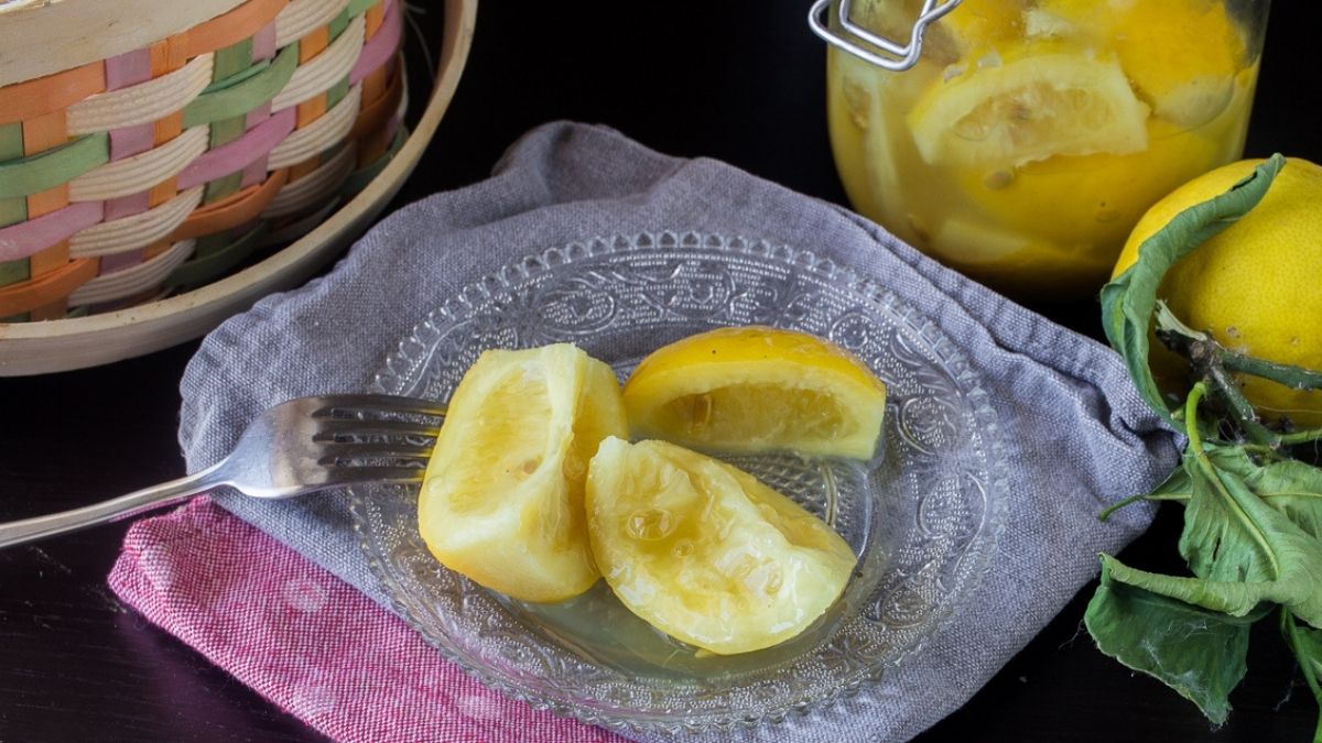 Citrons confits avec 2 ingrédients