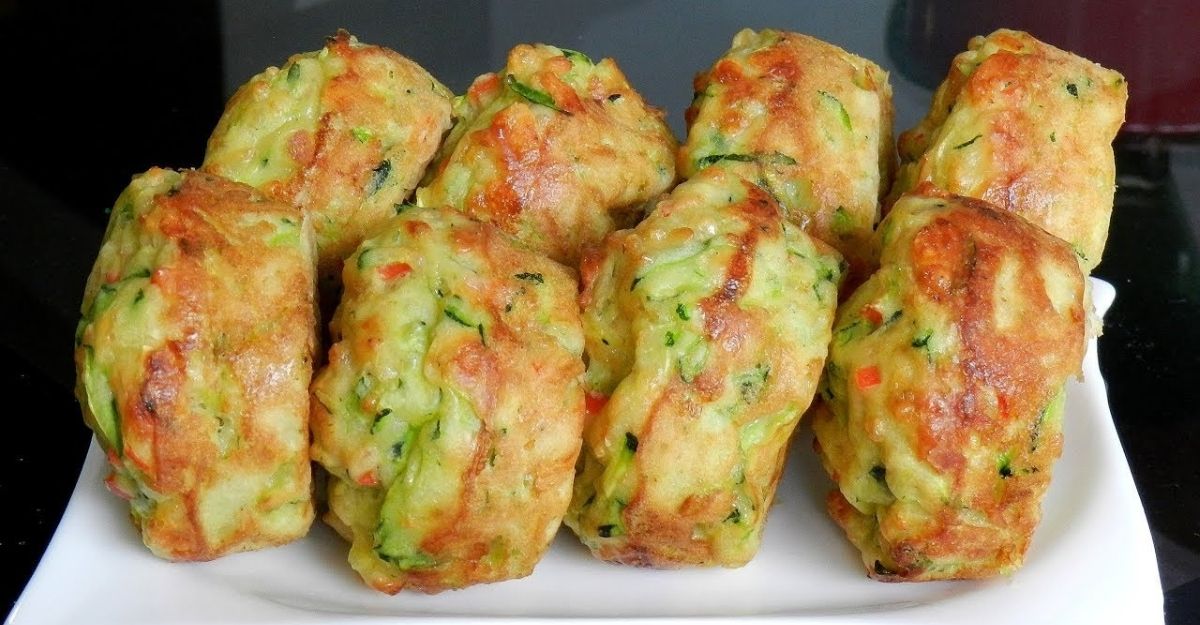 Muffins aux courgettes et fromage