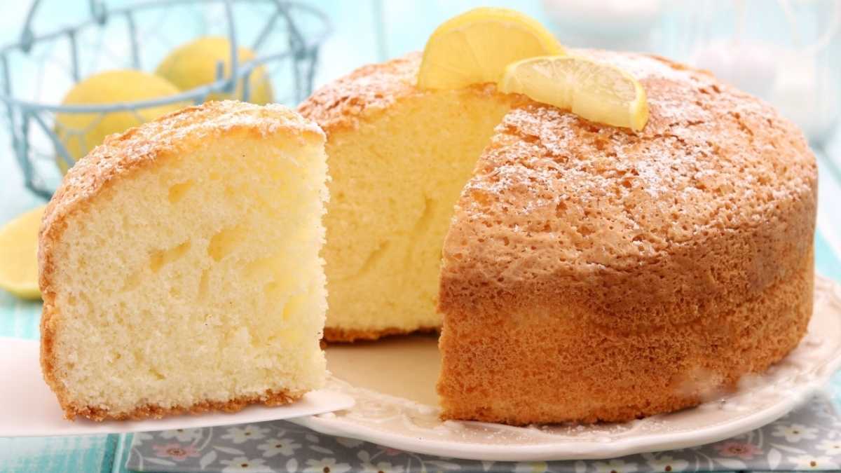 Gâteau nuage au citron sans farine ni beurre