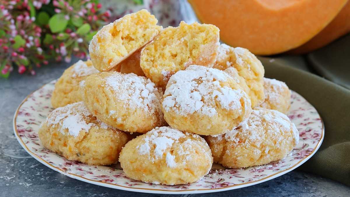 Biscuits moelleux à la citrouille sans beurre