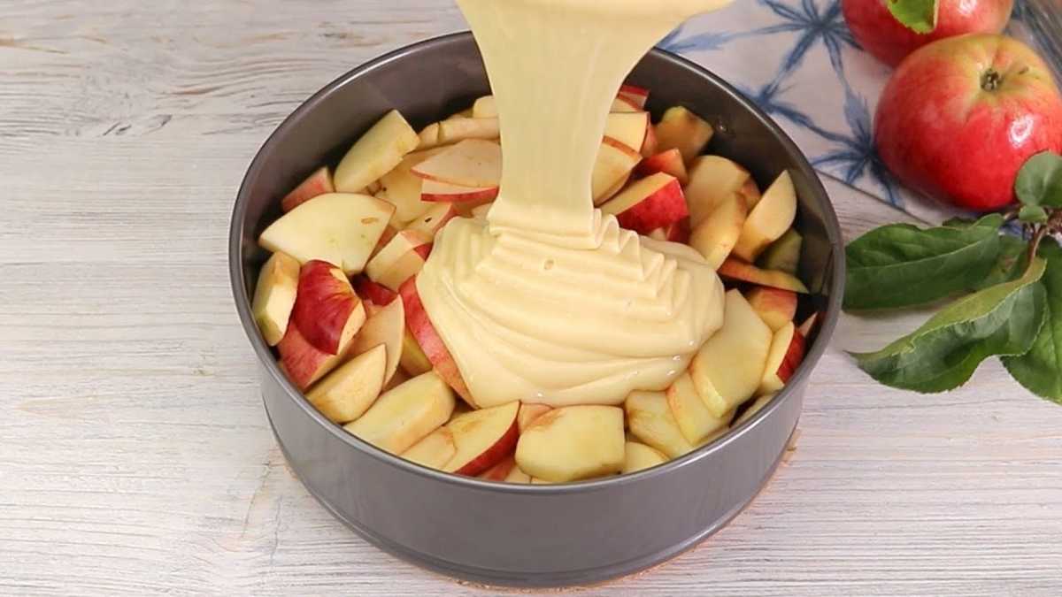 Gâteau aux pommes sans beurre très simple