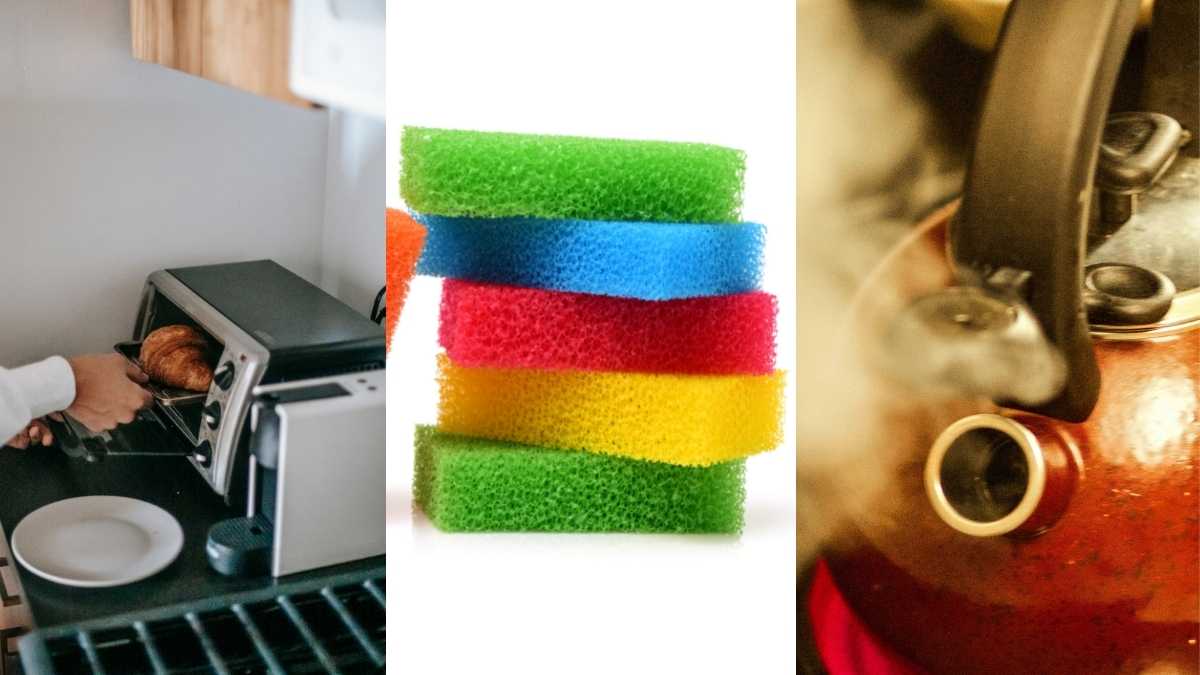 Comment nettoyer le micro-ondes, la bouilloire et les éponges de cuisine