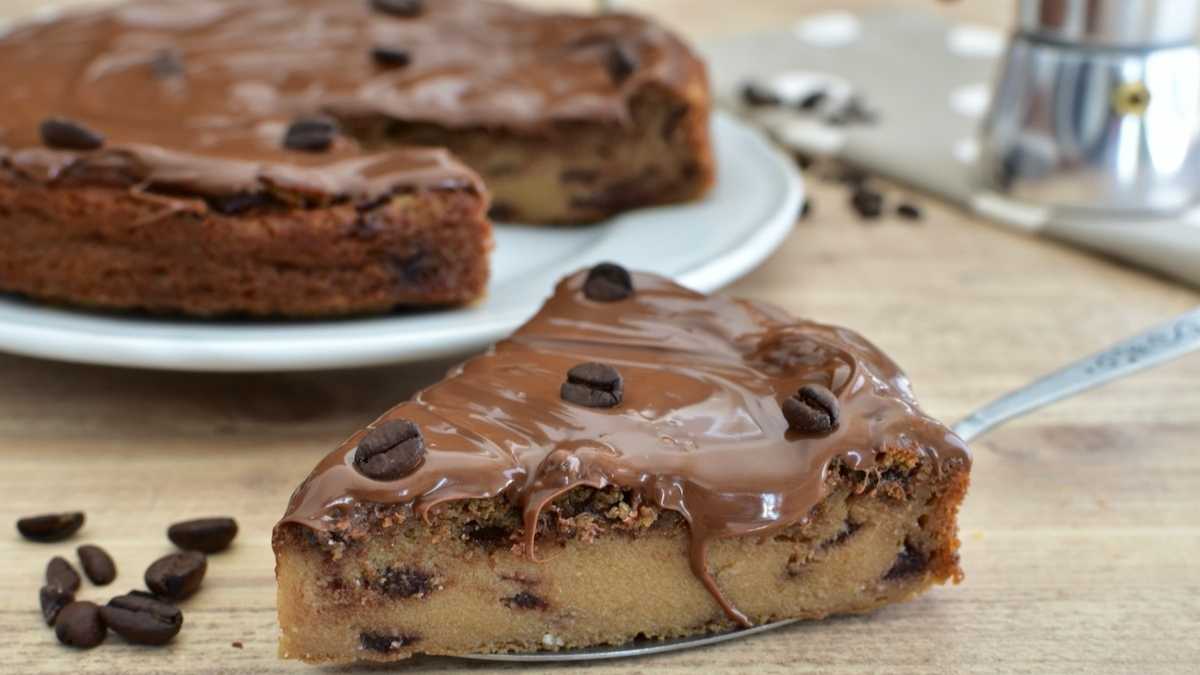 Gâteau au café et au Nutella crémeux sans farine