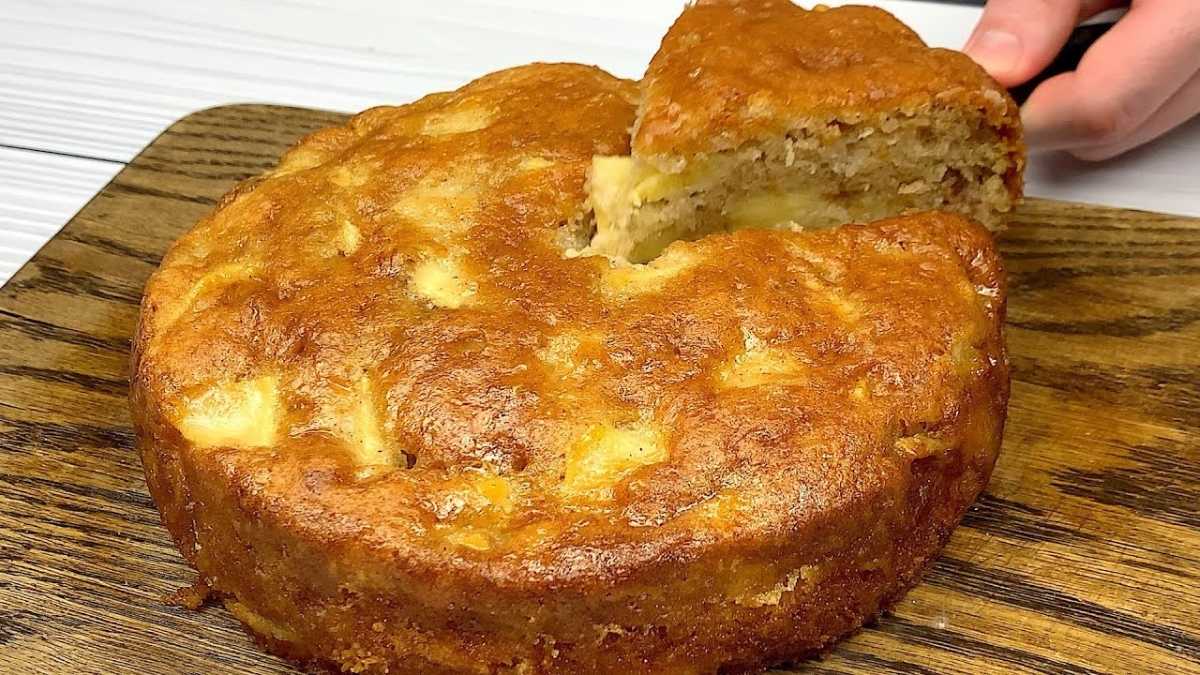 Gâteau aux pommes et cannelle Cyril Lignac