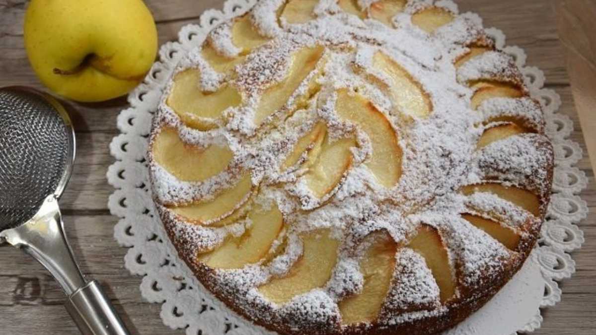 Gâteau aux pommes et yaourt grec