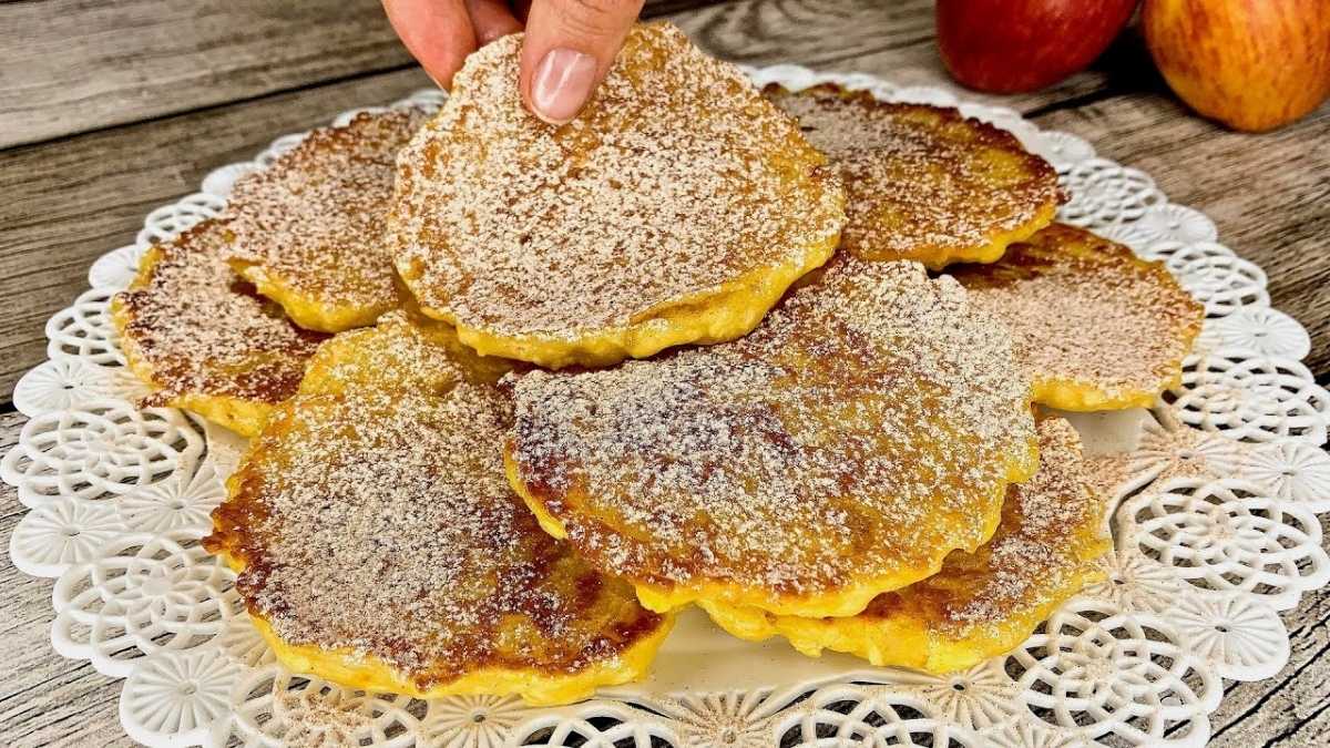 Pancakes aux pommes râpées