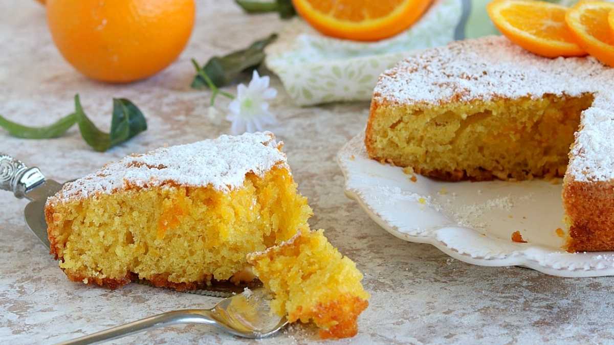 Gâteau caprese à l’orange