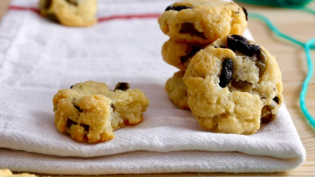 biscuits salés aux olives