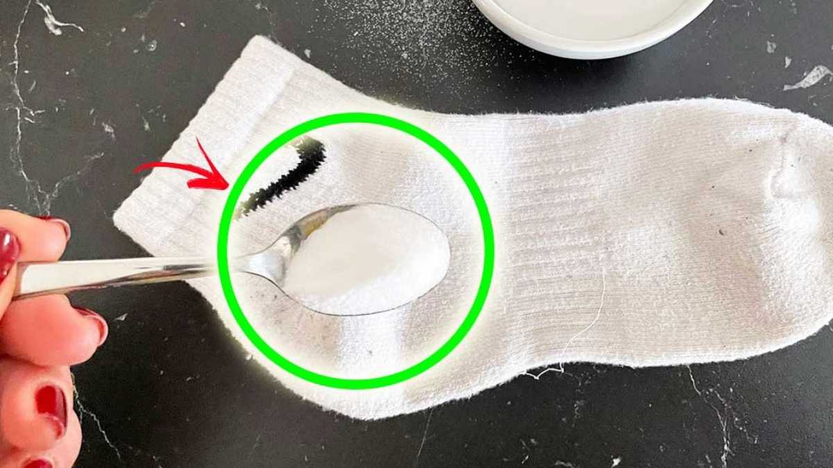 Chaussettes ultra-blanches : (même les plus sales) n'est pas l'eau de Javel !