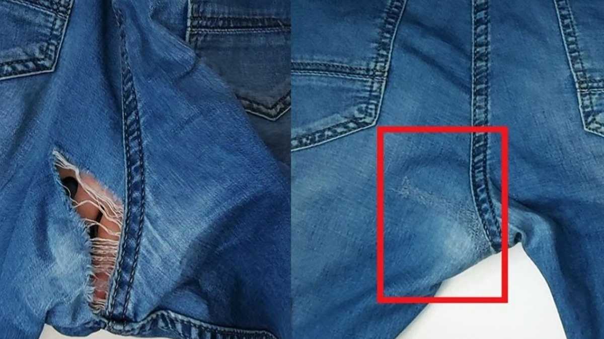 Comment réparer une déchirure de jean en lui donnant un aspect neuf ?