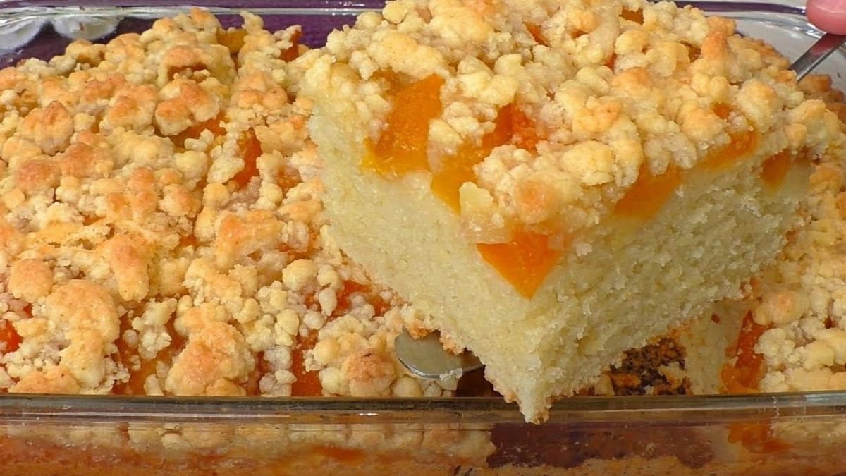 gâteau au yaourt et aux abricots