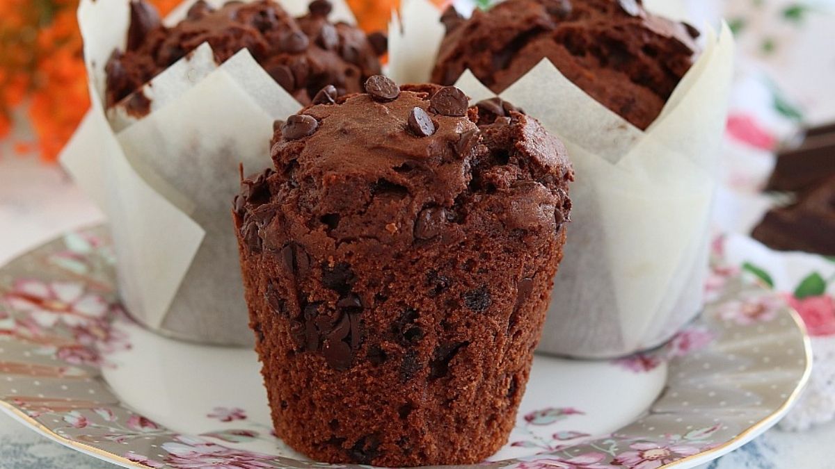 muffins au chocolat et au yaourt nature