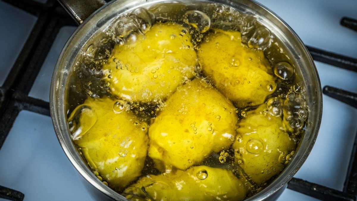 Réutilisation de l’eau de cuisson des pommes de terre