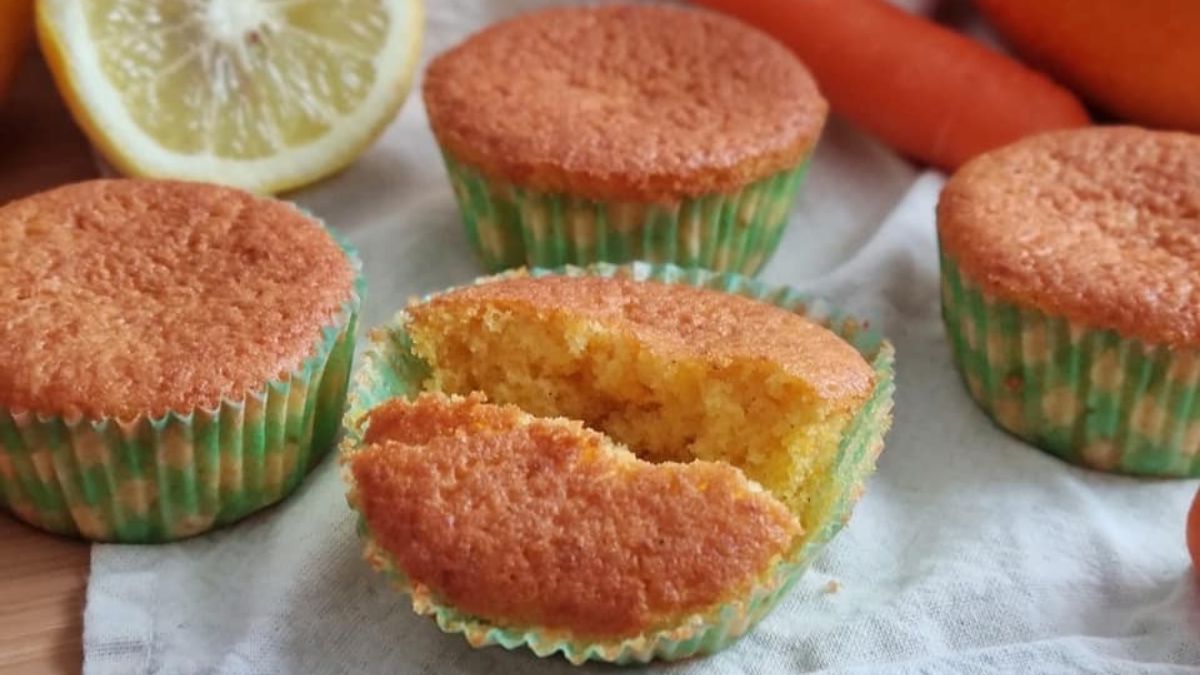 muffins ACE orange, carotte et citron