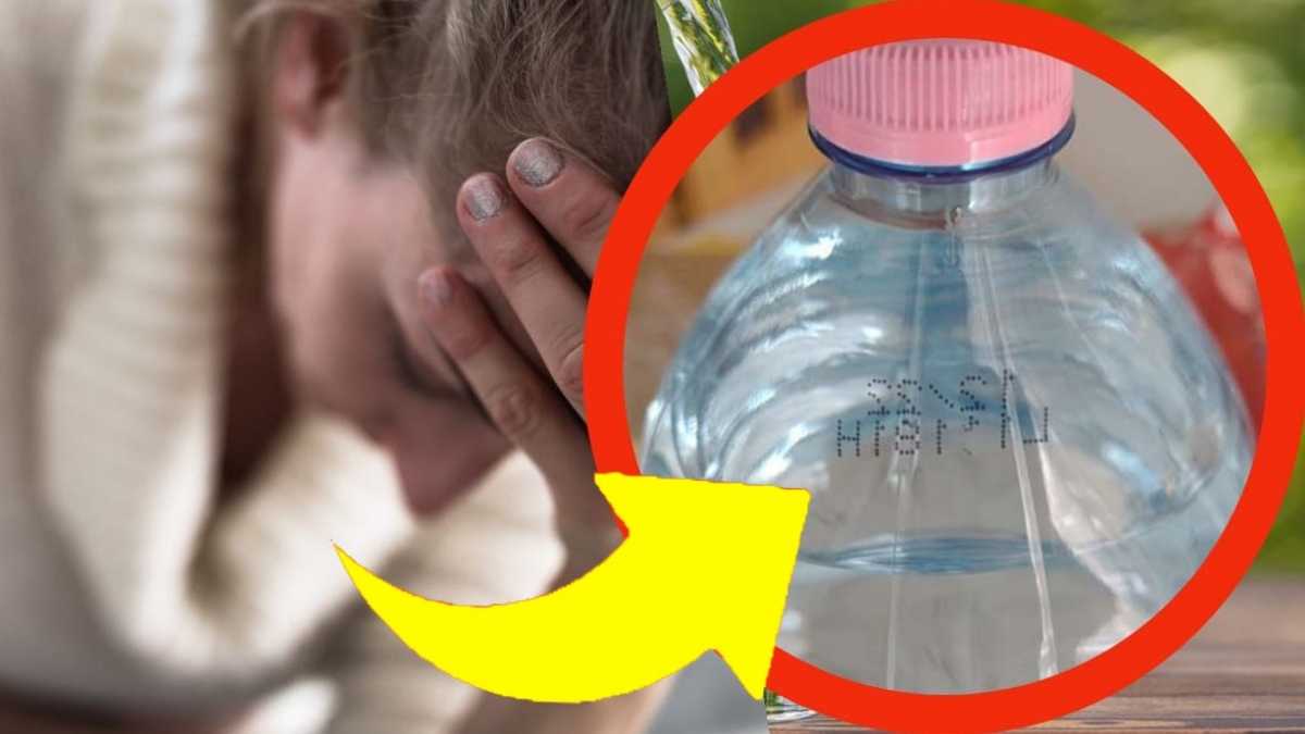 Attention à l'eau en bouteille