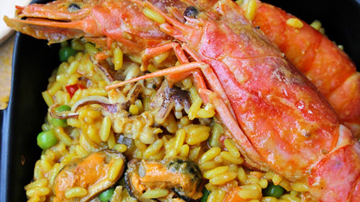 Paella de marisco – paella de fruits de mer, recette facile