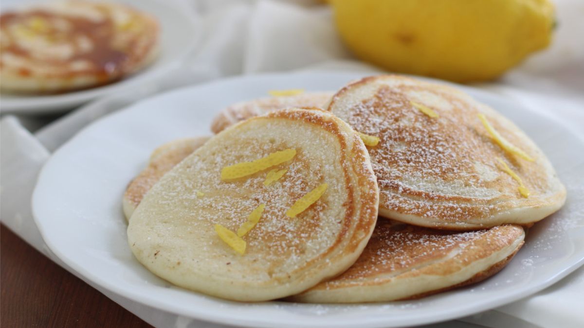 Pancakes au citron – création délicieuse pour le petit-déjeuner