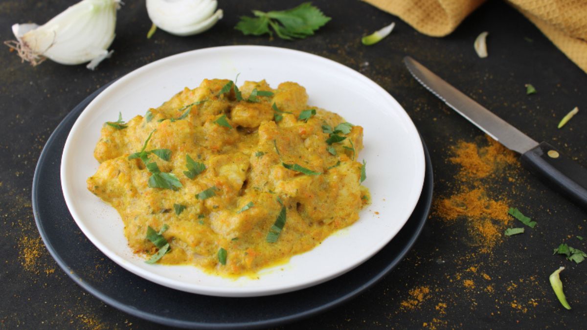 Poulet au curry crémeux – recette rapide