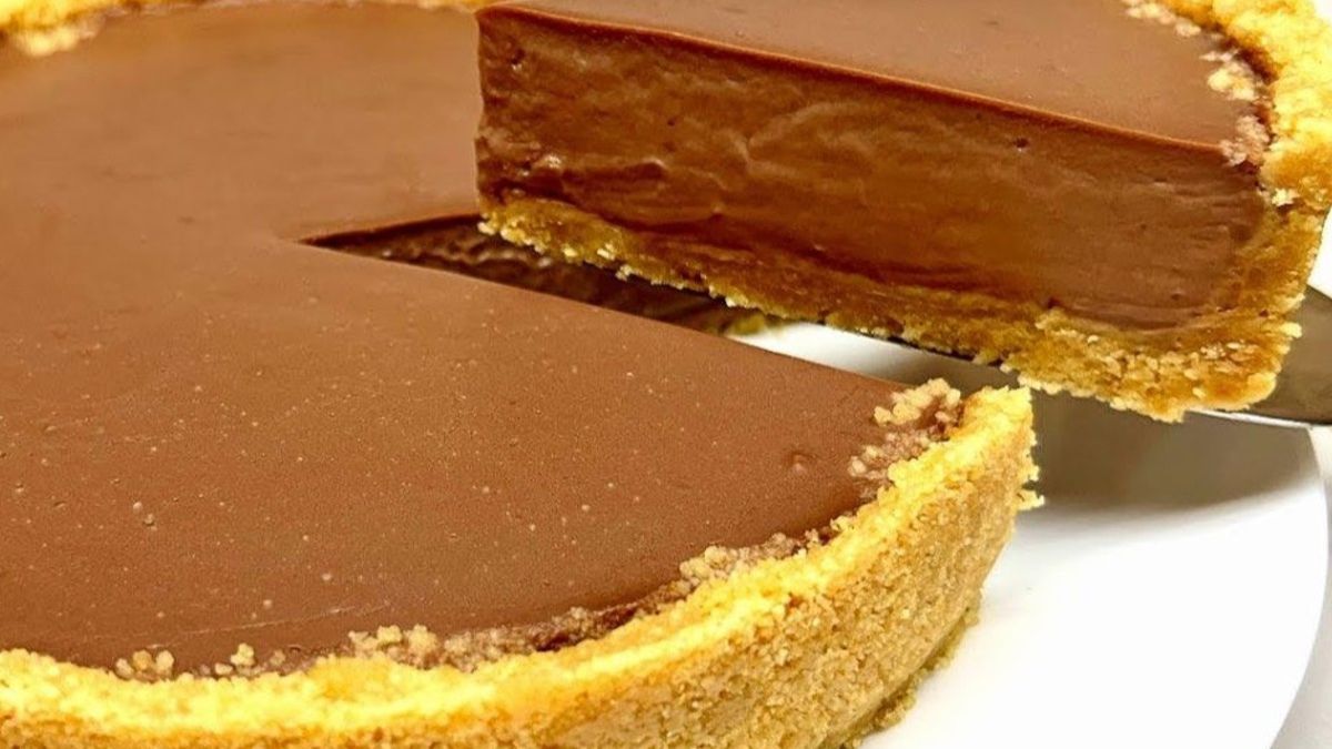 Tarte au chocolat sans cuisson et sans gélatine – dessert facile au chocolat