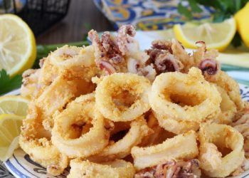calamars frits croustillants