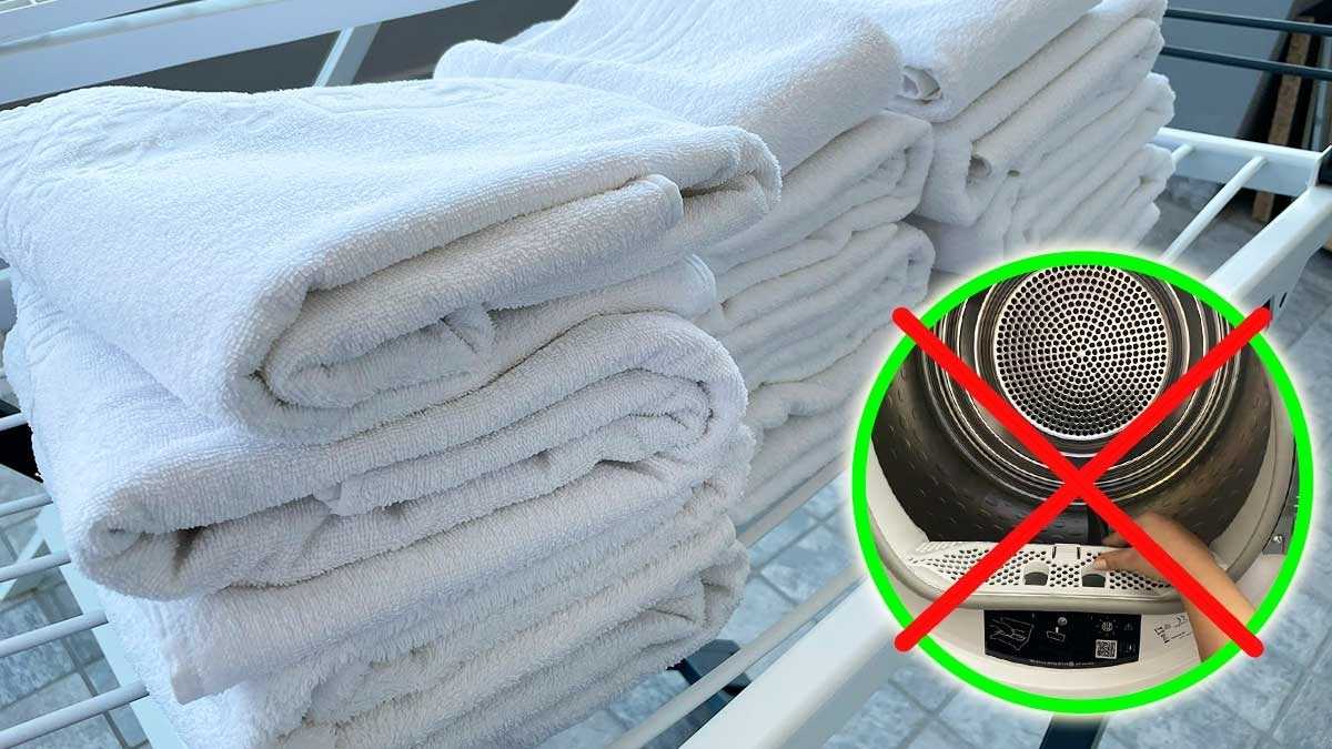 Comment avoir des serviettes douces sans sèche-linge grâce à une méthode maison économique ?