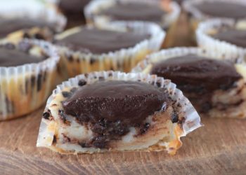 mini-tartes ricotta et chocolat