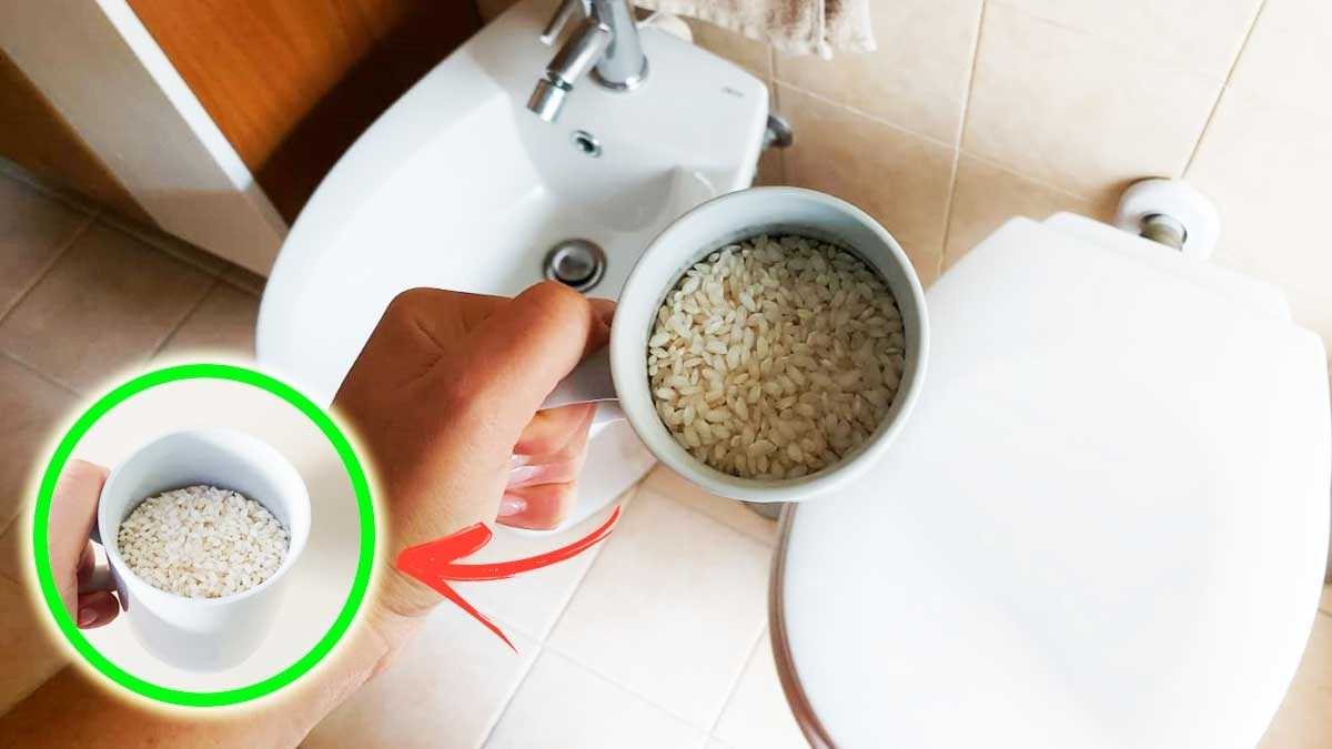 Une tasse de riz suffit à résoudre tous ces problèmes de propreté à la maison