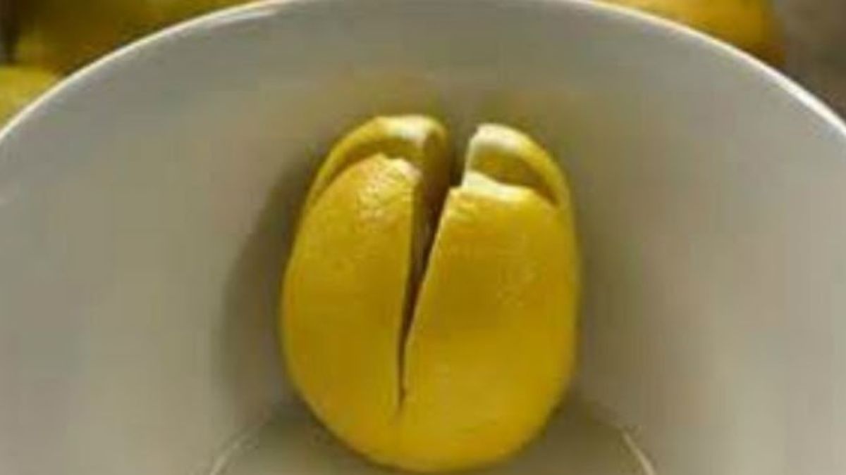 Découpez un citron et mettez-le dans votre chambre à coucher