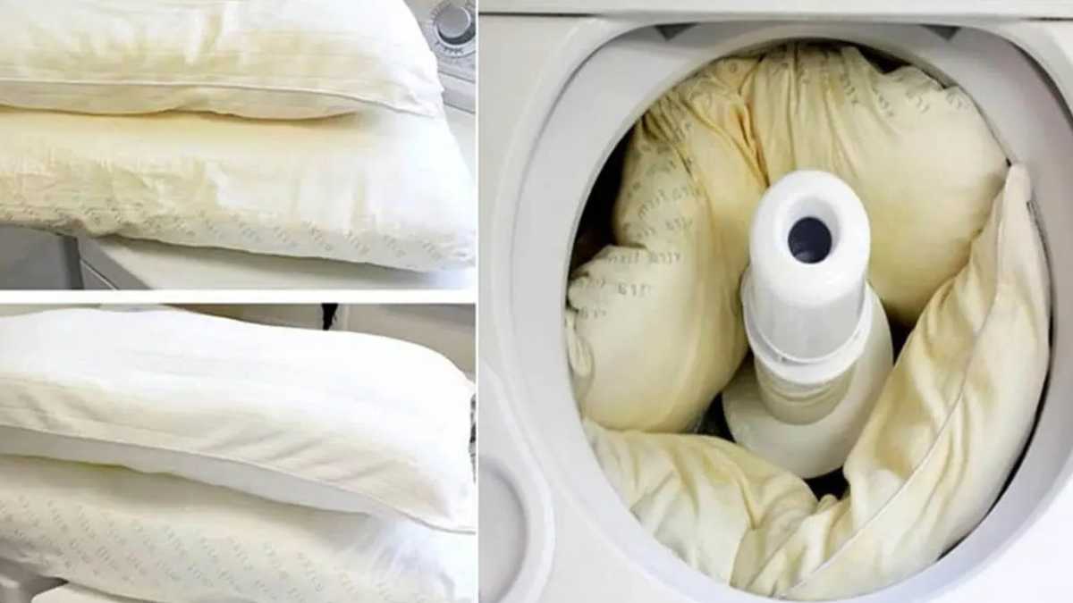 3 astuces efficaces pour laver son oreiller et le rendre blanc comme neige