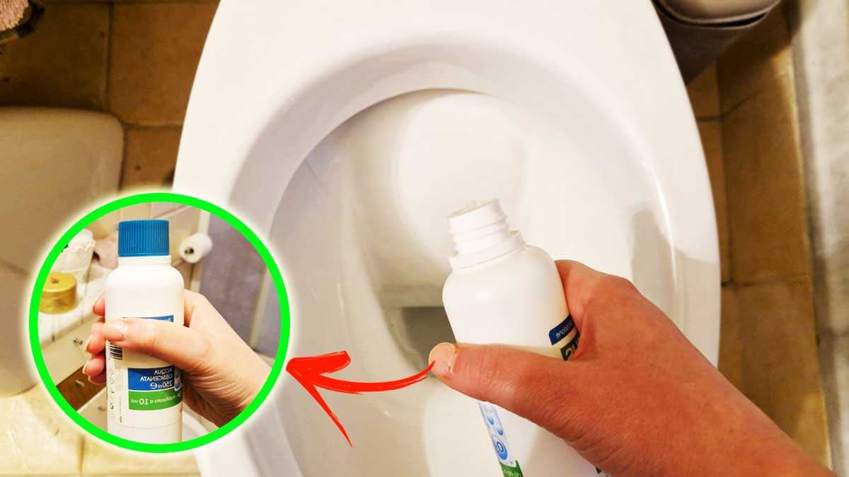 Comment utiliser le peroxyde d'hydrogène pour nettoyer toute la salle de bain ?