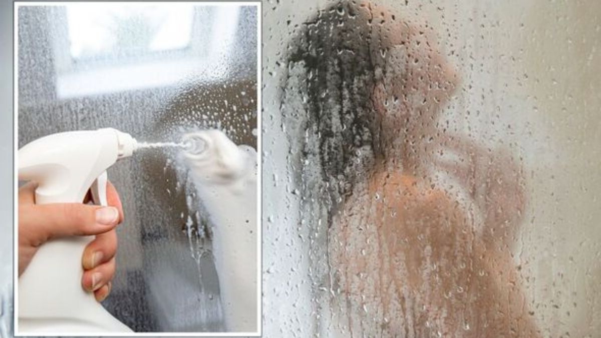 Un spray exceptionnel pour enlever le calcaire de la vitre de douche en une minute