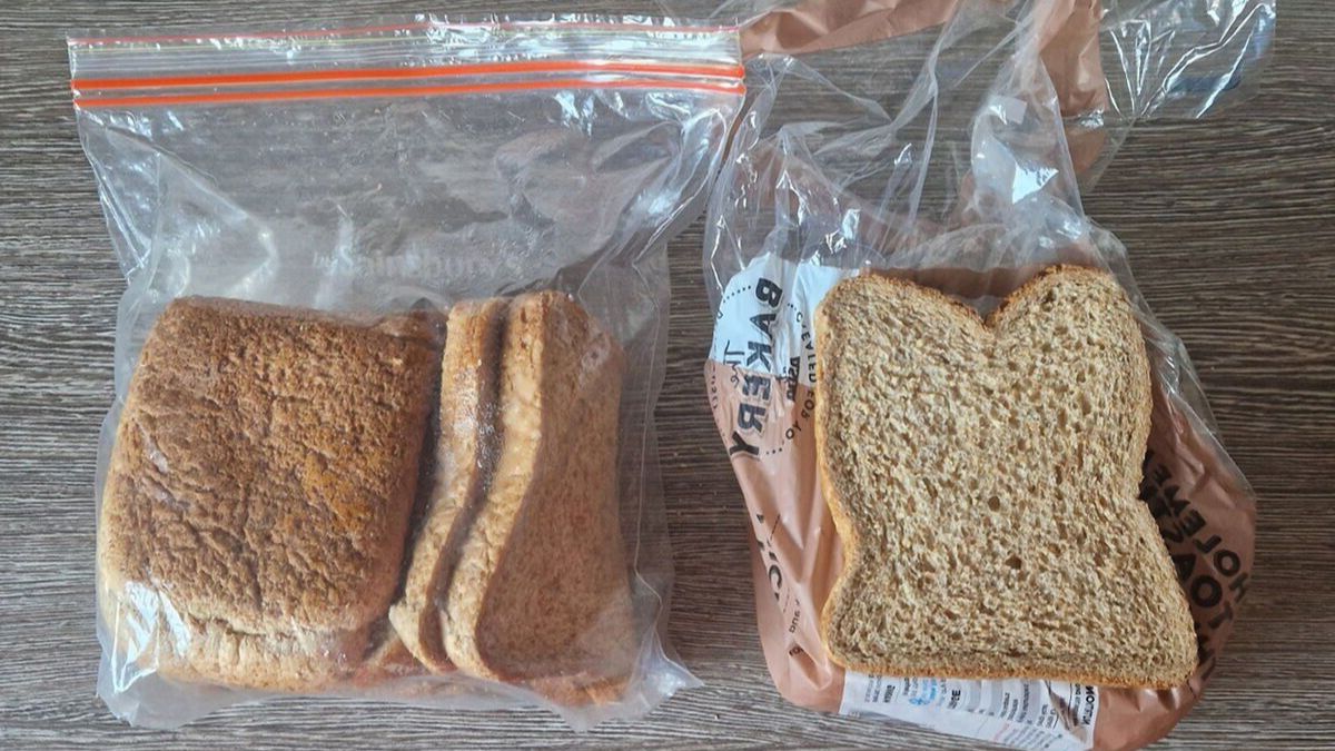 Voici deux techniques de conservation du pain pendant 5 semaines